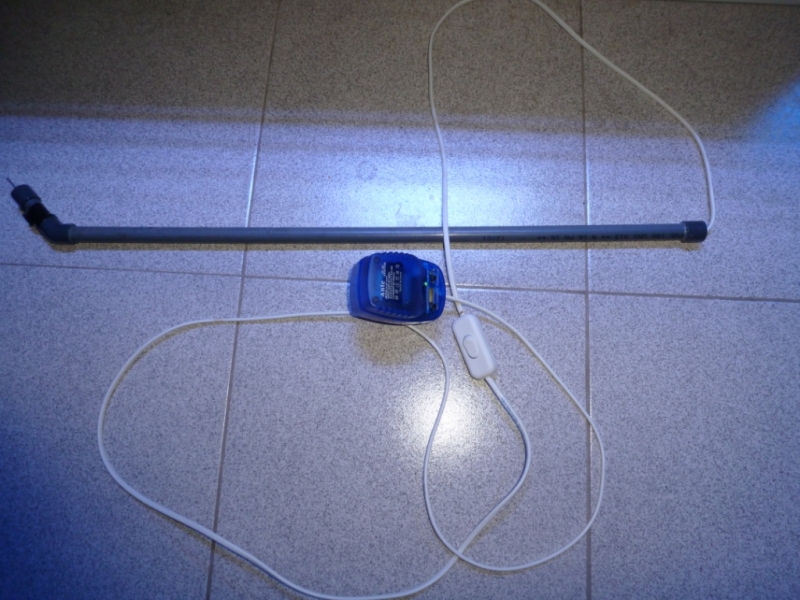 Electrocutor de organismos sésseis